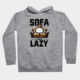 Sofa King Lazy Funny Hoodie